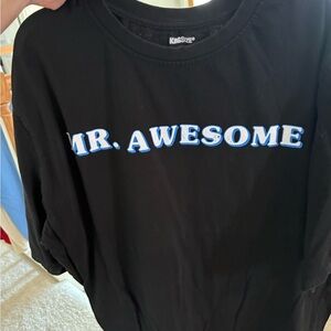 Black 'Mr. Awesome' men’s Shirt